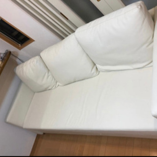 【金額変更】ニトリ3人掛けソファ（Nシールド、定価約7万円）の画像