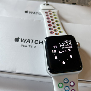 週末値下げ❗️APPLE WATCH3 38 SVAL WT13...