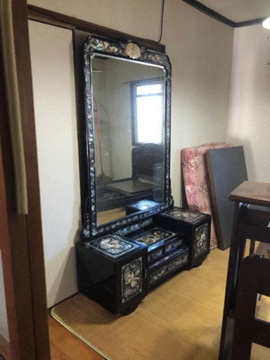 【2月中限定】韓国　螺鈿細工の鏡台