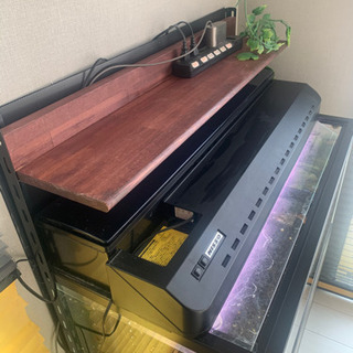 90cm水槽?アクアリウムフルセット！！値下げ！！