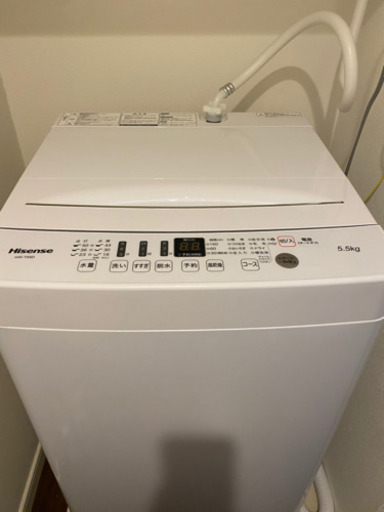 Hisense 洗濯機　2020年製