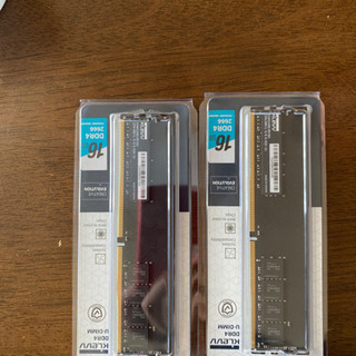 16gb*2]メモリお譲りします KLEVV製 DDR4-2666 16gb*2