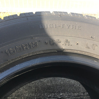ダンロップ エナセーブ 165R13 6PR 2本の画像