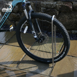 【値下げ】新品　ステンレス製自転車スタンド