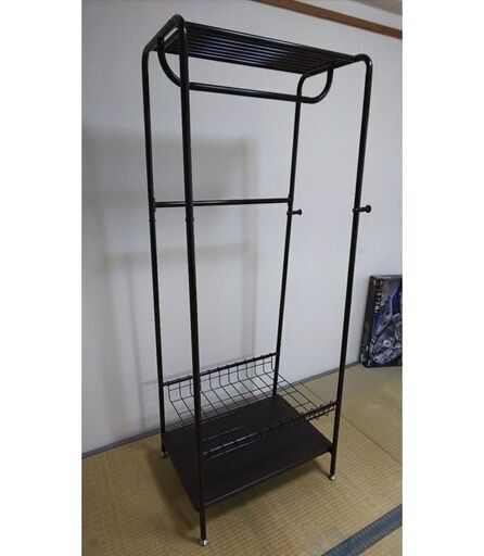 取引中◆ハンガーラック・衣類収納◆ひとり用・新生活・ひとり暮らし・子供部屋に◆臼杵市内引き取り希望