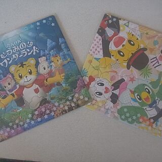 【再値下げ】【美品】しまじろうパズル２点セット☆こどもキッズベビ...