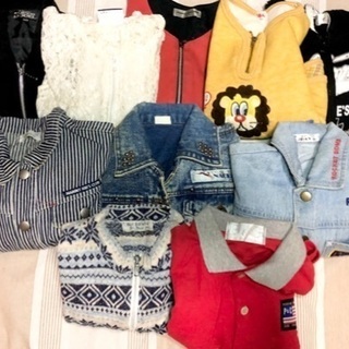 〖処分品〗子供服 男の子＆女の子 10点セット USED品