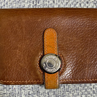 エルメス ドゴン カードケース シルバー金具 名刺入れ　HERMES 男女兼用の画像