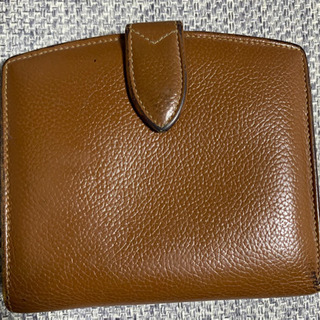 コーチ レザー がま口 二つ折り財布　coachの画像