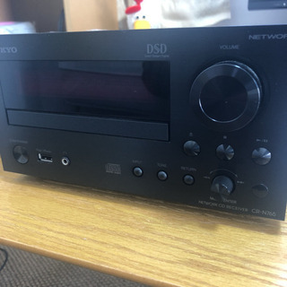 ※ジャンク品　ONKYO CR-N765(B) オンキョーの画像