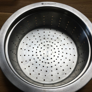 ル・クルーゼ用蒸し器・天ぷらラックの画像