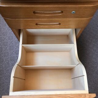 [1か月限定] 高級老舗メーカーkarimoku 学習机の画像