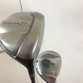 ヤマハ インプレスX ドライバーと5番ウッドの2本セット
