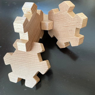 木製ブロック、新品の画像