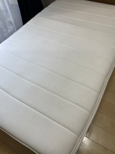 ニトリ　収納付きセミダブルベッド
