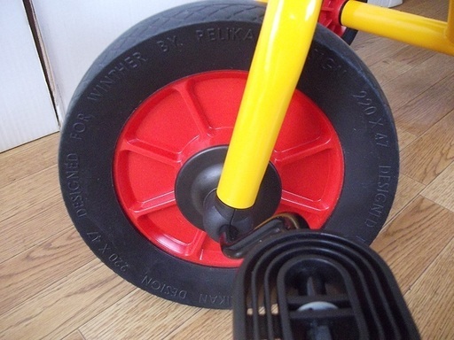 ★ 美品 Winther ウィンザー社 三輪車 丸ハンドル 黄色 ★