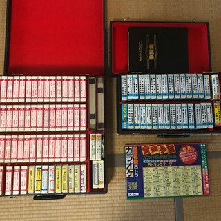 カラオケ　ハチトラカセットのセットあげます