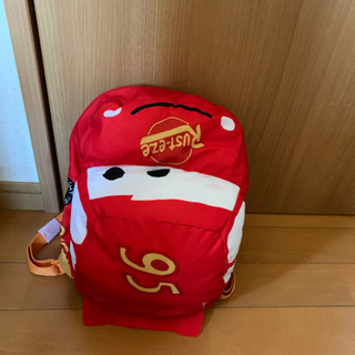 ピカチュウ　マックイーンのぬいぐるみリュックの画像