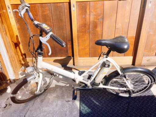 【値下げ】電動おりたたみ自転車　20インチ　ギア付き