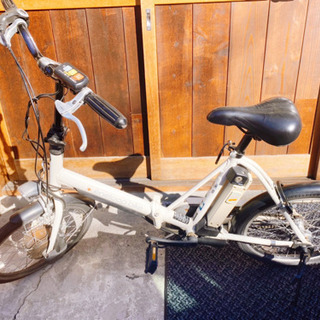 【値下げ】電動おりたたみ自転車　20インチ　ギア付き