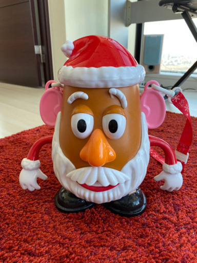 ミスターポテトヘッドのポップコーンケース、クリスマスバージョン