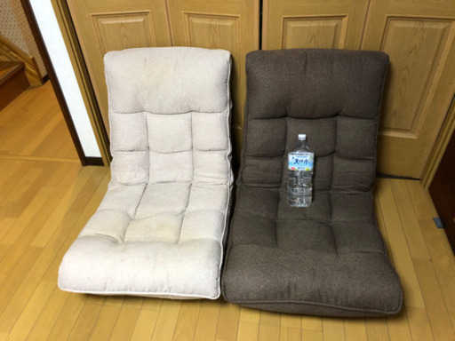 大きめ座椅子　2個セット　USED