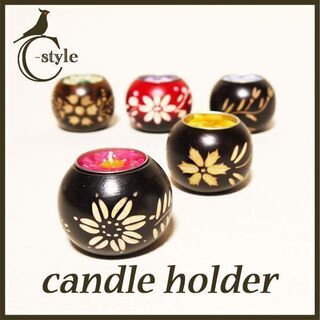 キャンドルホルダー１個　2/3の画像