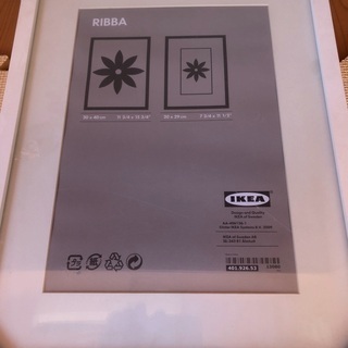 【未使用】IKEA フォトフレーム　30✖️40㎝