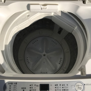 美品　全自動電気洗濯機(風乾燥付き)の画像