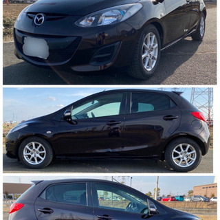 距離少なめ‼️ 車検2年付き‼️ マツダ　デミオ（後期）　スカイアクティブ‼️ コミコミ22万円‼️の画像