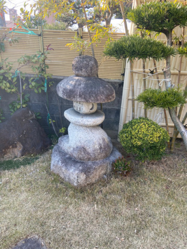 灯籠、庭石等　引取に来ていただける方限定