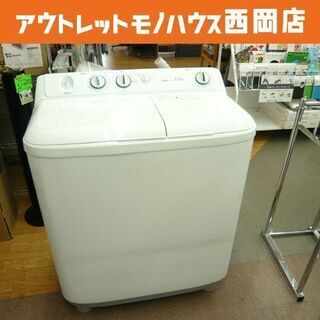 ハイアール 二槽式洗濯機 5.5㎏ JW-W55E 2013年製 Haier 生活家電 W770×H920×D438㎜ 札幌市 西岡店