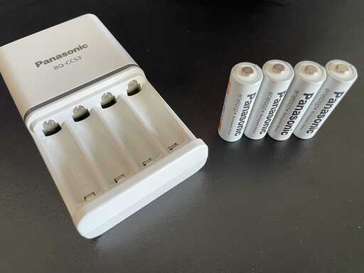 パナソニック 充電器 スタンダードモデル 単三電池付きセット