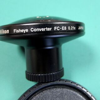 美品！Nikon 魚眼レンズ❶  FC-E8   0.21× 国内製造　コレクションにも  ディスカウントあり　転売可  価格交渉可の画像