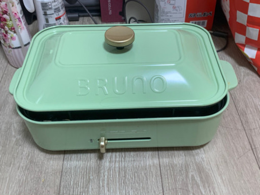 BRUNO ブルーノ コンパクトホットプレート プレート2種 (たこ焼き 平面 )