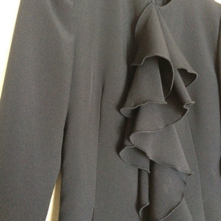 ザラ ZARA 紺ジャケットの画像