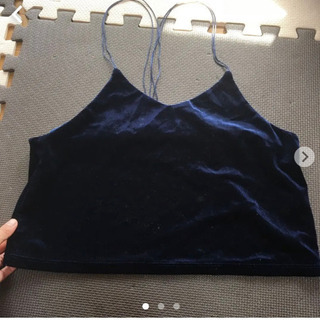 ベロア　キャミソール