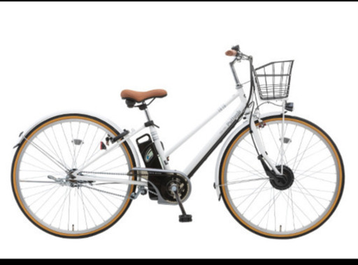新品未使用　電動自転車　27インチ　ホワイト　PELTECH TDA-704L