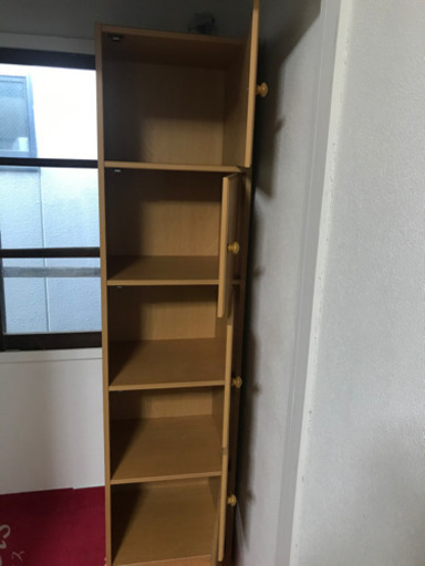 木製　5段棚