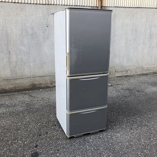 ★動作〇★ 冷蔵庫 Sharp SJ-WA35W -S 350L...
