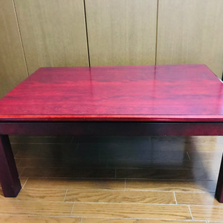 【ラスト！21日限定！】【美品】ローテーブル92㎝×62㎝（リバーシブル！）の画像