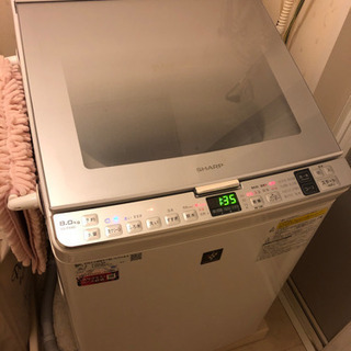 SHARP プラズマイオンクラスター洗濯乾燥機　2019年製　E...