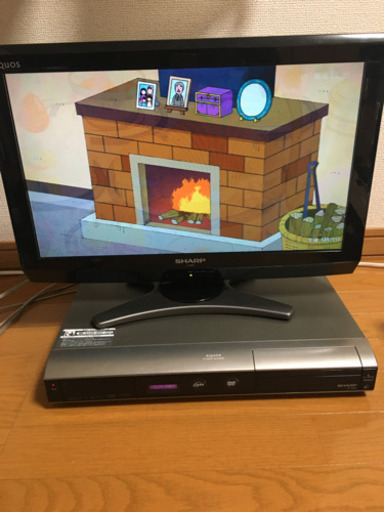 SHARP AQUOS 液晶テレビ　DVDプレイヤー