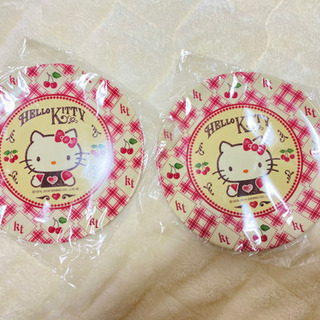 キティちゃんのお皿　２枚セットの画像