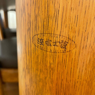 大家族用　浜本工芸のダイニング6人セットの画像