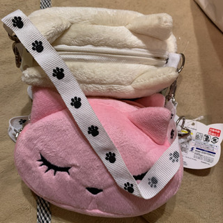 猫のポーチ２個セットの画像