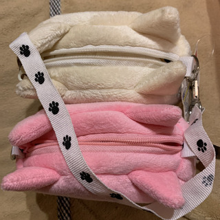 猫のポーチ２個セットの画像