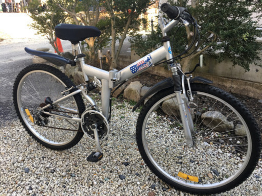 200.折りたたみマウンテンバイク