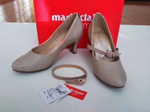 【SOLD】★未使用★パンプス（ｻｲｽﾞ22.0）ベージュ