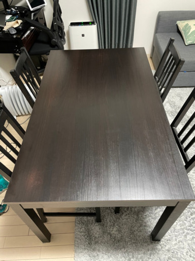 (3/2期限)IKEA ダイニングテーブル +チェア　【決まりました！】
